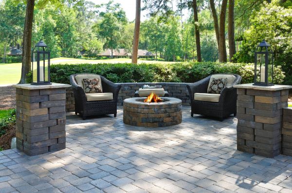 Fire Pit Installation in Kansas City