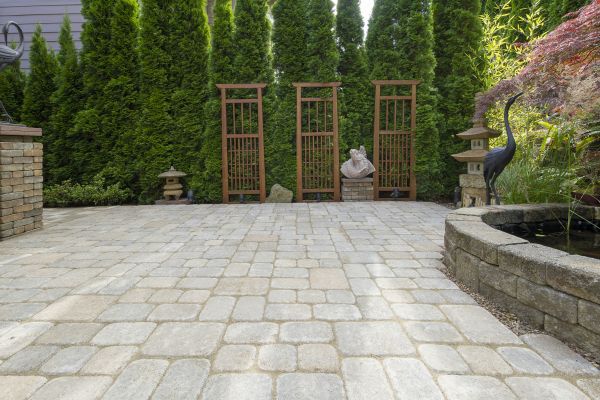 Cost of Backyard Hardscape Service in Kansas City